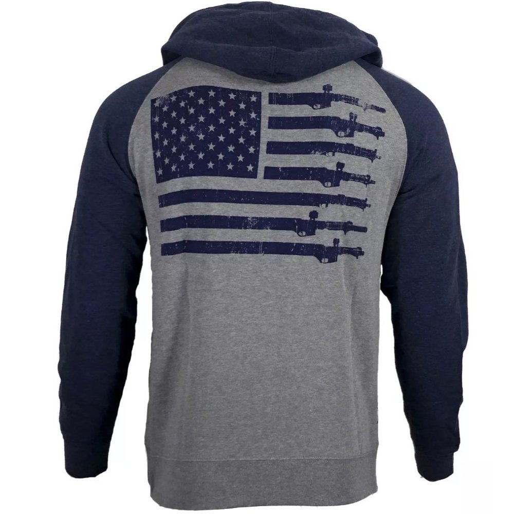 Howitzer Style Men's Hoodie FORGED IN FREEDOM Mili - Picture 4 of 14
